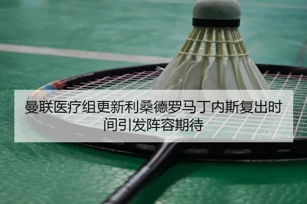 曼联医疗组更新利桑德罗马丁内斯复出时间引发阵容期待 | kaiyun